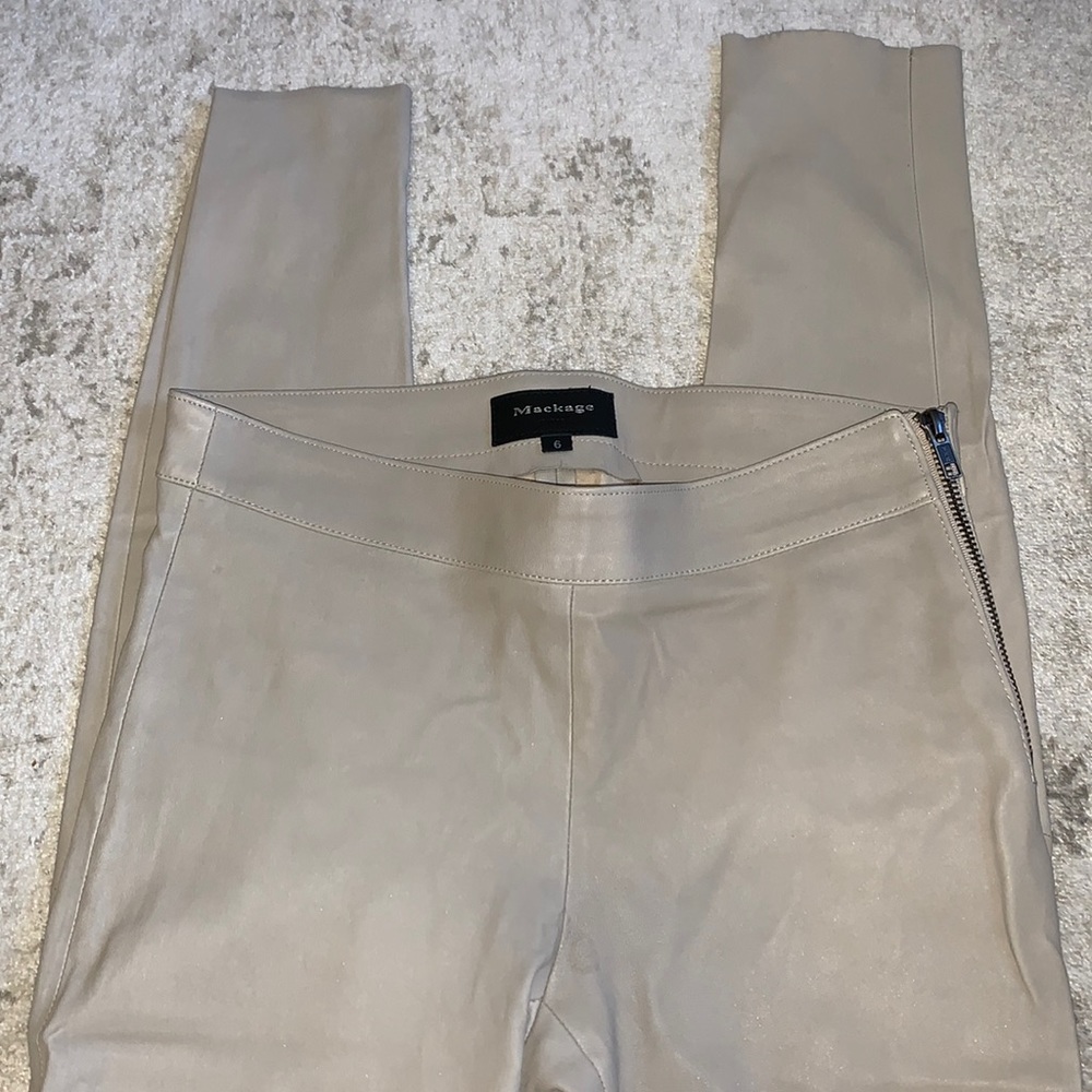 Nude Mackage 100% leather pants worn once